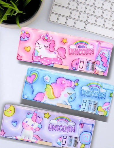 Multifunctional Pencil Case - Unicorn